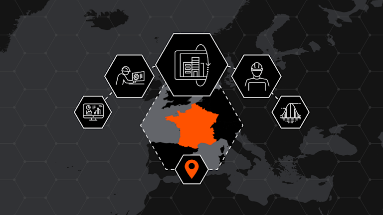 UK map with icons of 5 focus areas for building better